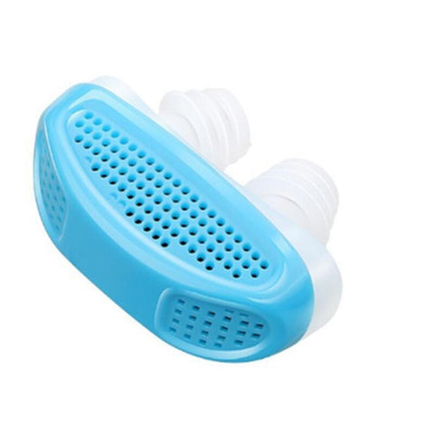 2 In 1 Anti Snoring Devices Snore Stopper Reduce Sleeping Aid For Ease Breathing Facaily Blue