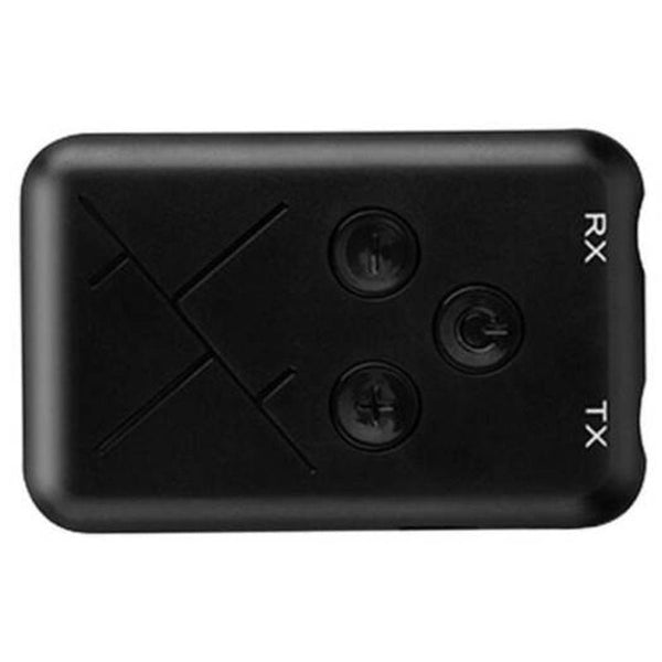 2 In 1 Bluetooth 4.2 Transmitter Receiver 3.5Mm Wireless Stereo Audio Adapter Es Black