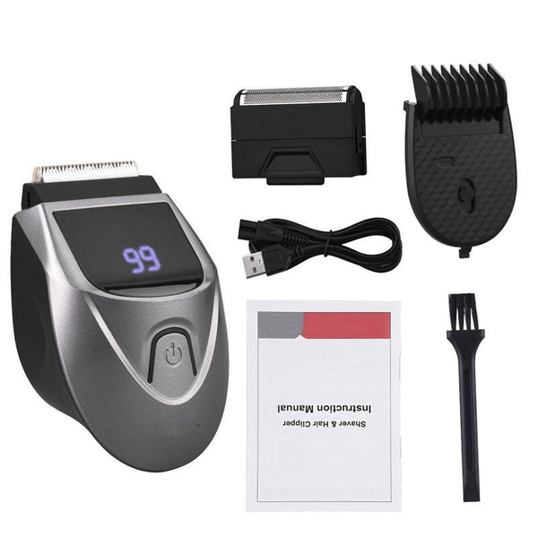 2 In 1 Electric Hair Clippers Beard Trimmer Rechargeable Shaver Machine Clippers & Trimmers