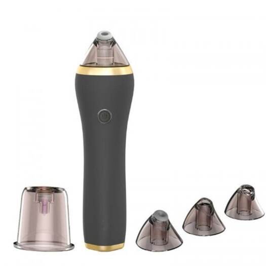 Skin Care 2 In 1 Electric Suction Cleansing Pores Blackhead Remover Vacuum Cleaner White Facial Cleansing Devices