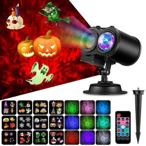 Special Occasion Holiday Projector Lights With Lens Patterns Night Lights