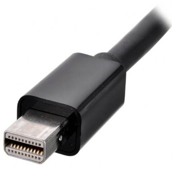 2 In 1 Mini Displayport Male / Port To Hdmi Vga Dvi Female Adapter Cable Kit Black Monitor/Av Cables & Adapters