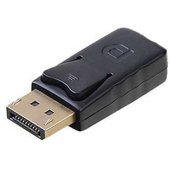 2 In 1 Mini Displayport Male / Port To Hdmi Vga Dvi Female Adapter Cable Kit Black Monitor/Av Cables & Adapters