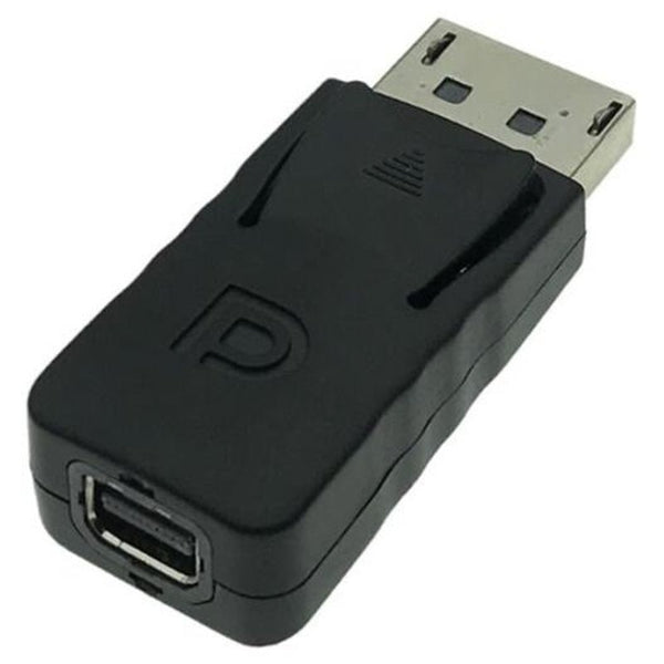 2 In 1 Mini Displayport Male / Port To Hdmi Vga Dvi Female Adapter Cable Kit Black Monitor/Av Cables & Adapters