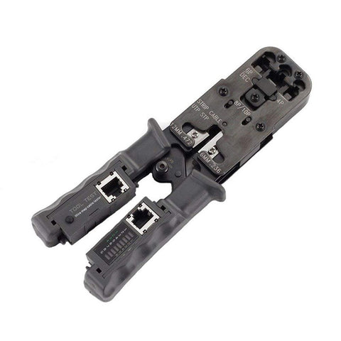 2 In 1 Rj45 Network Lan Cable Crimper Pliers Internet Tool Tester Set For Stripper Hand Crimpers & Strippers