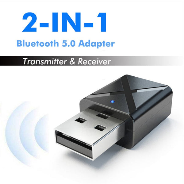 Usb Wireless Receiver Transmitter Bluetooth V5.0 Audio Music Stereo Adapter Dongle
