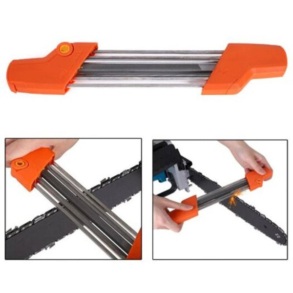 2 Inch 5.2Mm Easy File Chainsaw Sharpener Sandy Brown Chainsaws