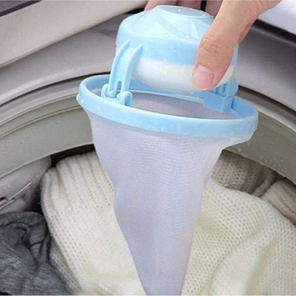 Laundry Accessories 2Pcs Or 4Pcs Home Floating Lint Hair Catcher Mesh Pouch Laundry Bags