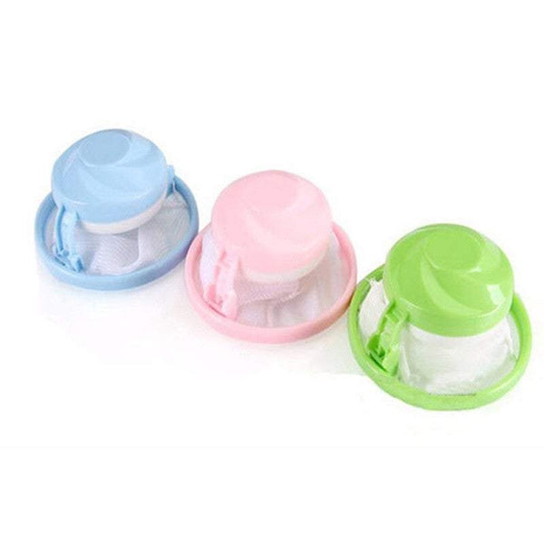 Laundry Accessories 2Pcs Or 4Pcs Home Floating Lint Hair Catcher Mesh Pouch