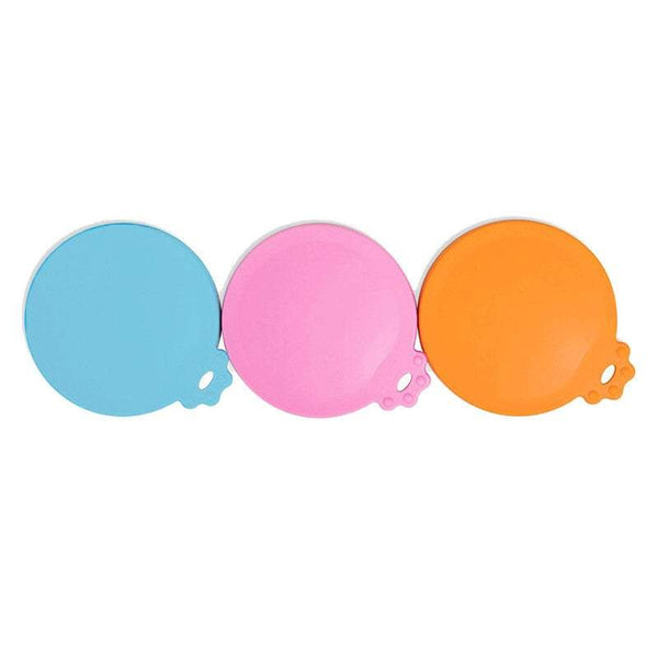 Farm Equipment 2 Or 4Pcs Pet Food Can Cover Lid Dog Cat Tin Silicone Reusable Storage Cap Cling Film Foil & Food Wraps