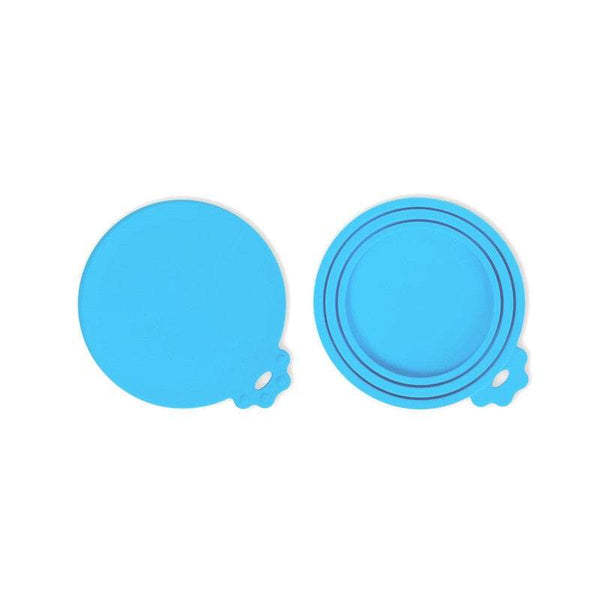 Farm Equipment 2 Or 4Pcs Pet Food Can Cover Lid Dog Cat Tin Silicone Reusable Storage Cap Cling Film Foil & Food Wraps