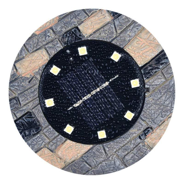 Outdoor Wall Lights Imitation Marble Inground Solar Lawn Garden Decor Wall & Ceiling Lights