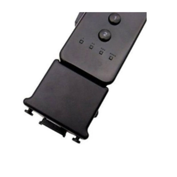 2 Packs Wii Motion Plus Accelerator Adapter Sensor For U Remote Controller Black