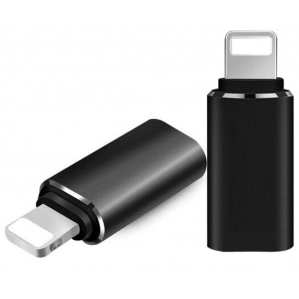 2 Pcs 8 Pin To Usb 3.1 Type C Male Converter Adapter Black Cables & Adapters