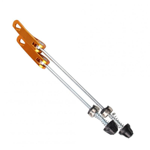 2 Pcs Bicycle Hub Quick Release Rod Mountain Road Bike Front Rear Tools Skewers