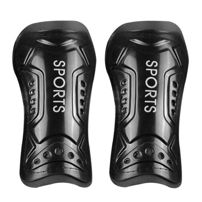 Shin Pads 2 Pcs Soccer Shin Guards Football Protective Board Black