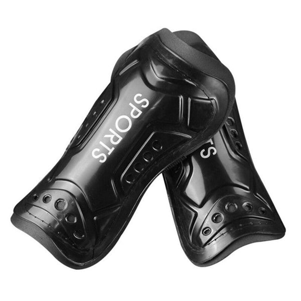2 Pcs Soccer Shin Guards Football Protective Board Black Shin Pads