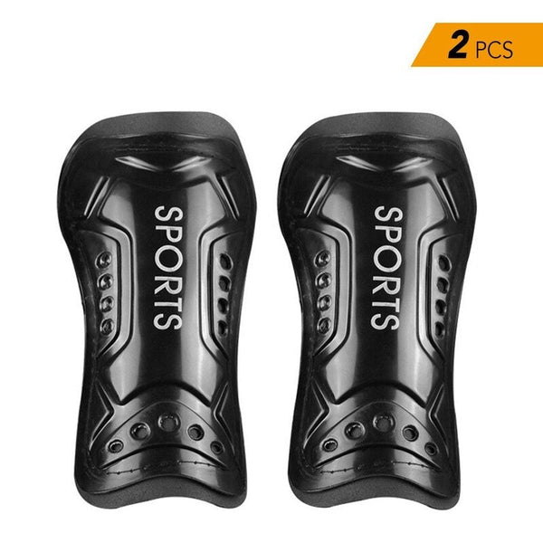 Shin Pads 2 Pcs Soccer Shin Guards Football Protective Board Black