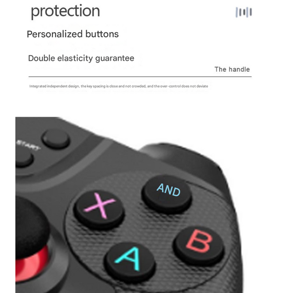 Elosung White 2.4G Wireless Game Controller Bluetooth For Android Phones Pc Gaming Consoles Controllers & Attachments