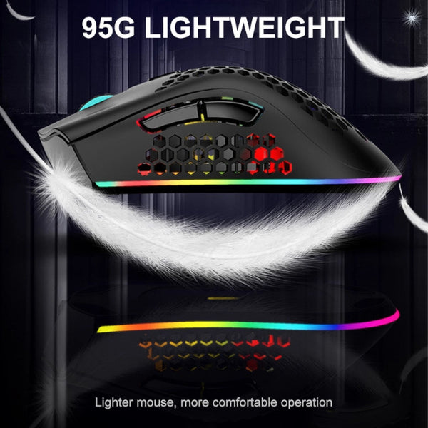 2.4G Optical Mice Rgb Backlit Mouse Wireless 1600Dpi Gaming Usb Rechargeable For Computer Laptop Notebook Mice Trackballs & Touchpads