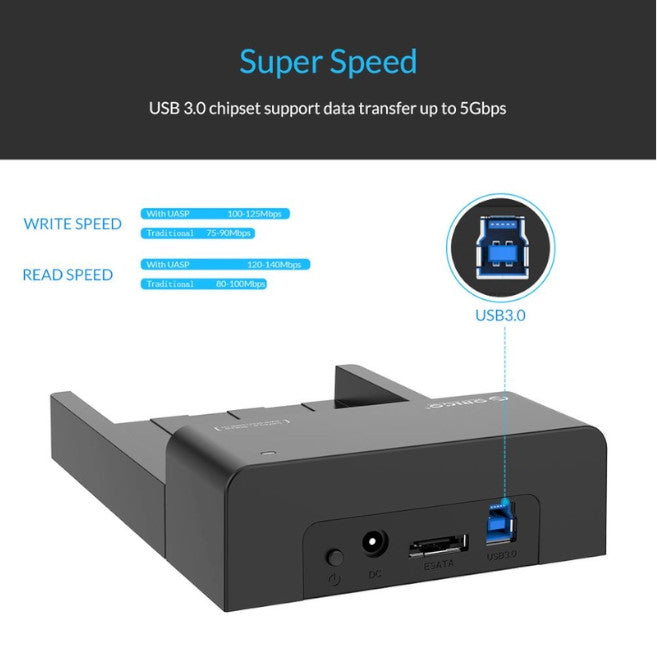 2.5 3.5Inch Hdd Caddy Tool Free Sata Usb Type B Esata External Ssd ...