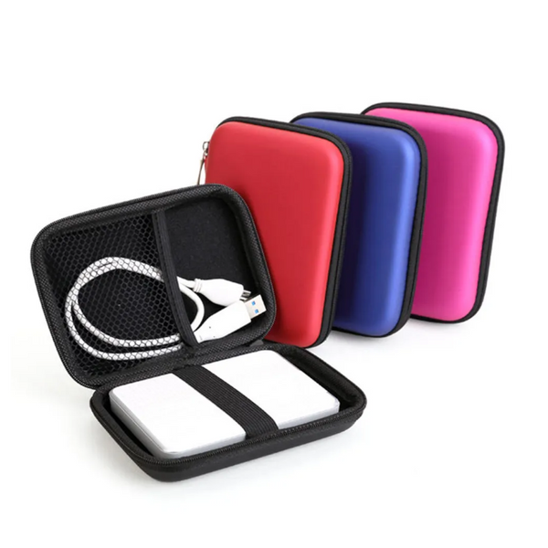 2.5 Inch Hard Disk Mobile Power Portable Travel Protective Carrying Case Drive Enclosures & Docks