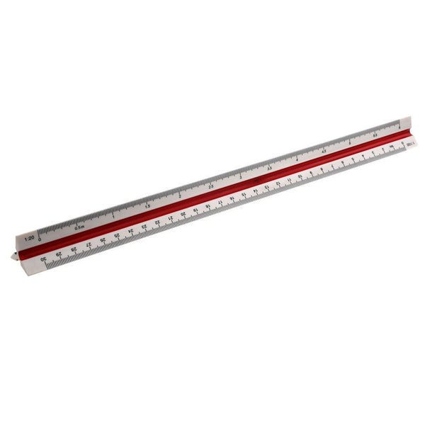 20 25 50 75 100 125 Plastic Triangular Scale Ruler Measuring Tapes & Rulers