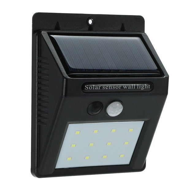 20 Led Solar Sensor Waterproof Wall Lights For Only Packs Landscape & Walkway Lights
