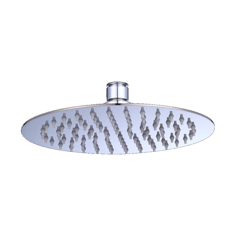 200Mm Shower Head Round 304Ss Polished Chrome Finish Shower Heads & Combos