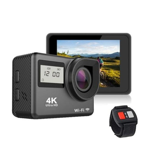 Dual Screen Wifi Full Hd 1080P Underwater Sport Dv Extreme Bicycle Action Camera 4K Black Digital Cameras