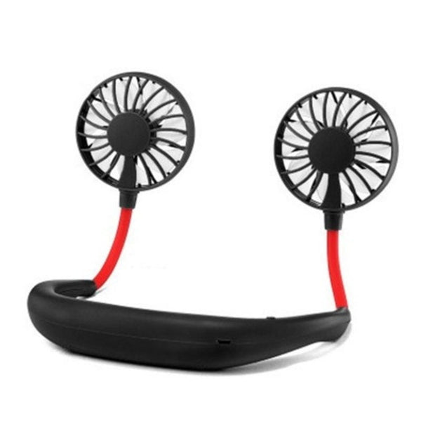 Lazy Hanging Neck Fan Upgrade Version Blue Portable Fans