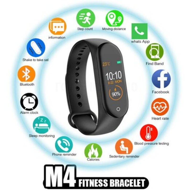 M4 Smart Bracelet Blue Smart Watches