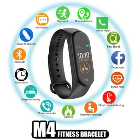 M4 Smart Bracelet Blue Smart Watches