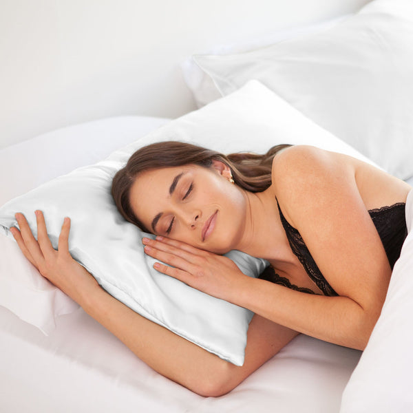 Mulberry Silk Pillowcases Twin Pack 51Cm 76Cm Pillow Cases