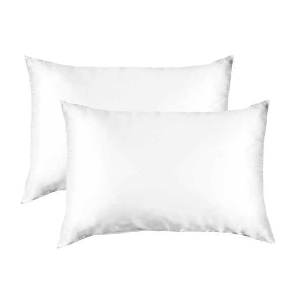 Mulberry Silk Pillowcases Twin Pack 51Cm 76Cm Pillow Cases