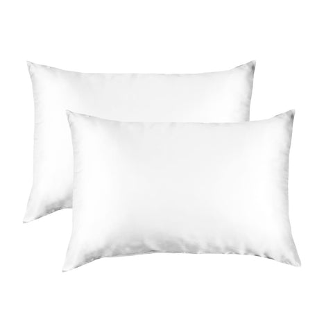 Mulberry Silk Pillowcases Twin Pack 51Cm 76Cm Pillow Cases