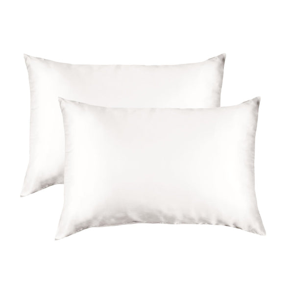 Mulberry Silk Pillowcases Twin Pack 51Cm 76Cm Pillow Cases