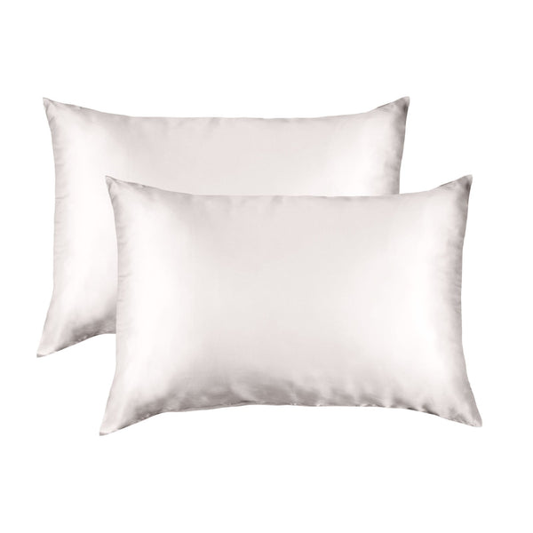 Mulberry Silk Pillowcases Twin Pack 51Cm 76Cm Pillow Cases