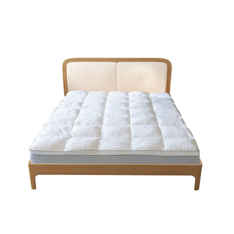 Royal 1000Gsm Comfort Bamboo Topper 5Cm Gusset Queen Mattress Toppers & Protectors