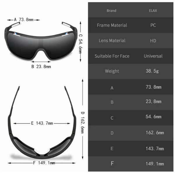 Polarized Photochromic Uv400 Outdoor Road Cycling Eyewear Sports Sunglasses Men Women Bike Bicycle Glasses Sunglasses Goggles