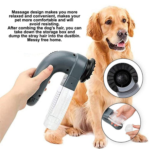 Electric Pet Dog Hair Vacuum Removing Machine Dog Grooming