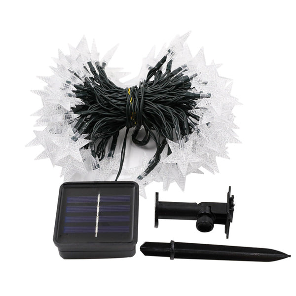 Solar Led Star Outdoor Garden Decorative String Lights
