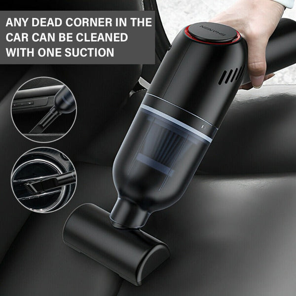 Usb Powered Wireless Mini Car Vacuum Cleaner Strong Suction Vehicle Vacuums
