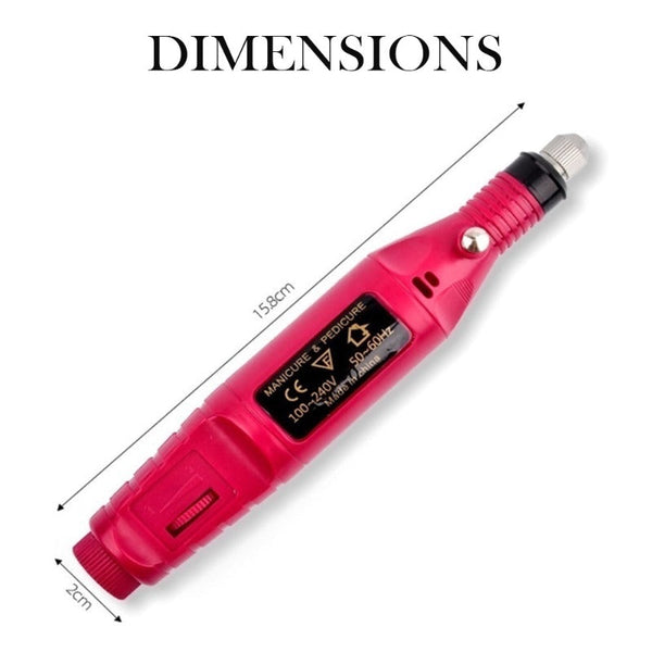 Professional Usb Powered Electric Gel Nail Manicure Pedicure Drill Set Manicure & Pedicure Tools & Kits