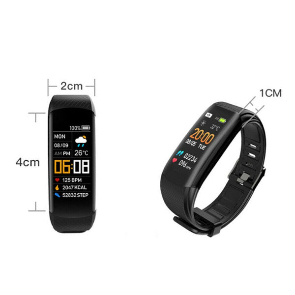 Usb Rechargeable Smart Activity Tracker Watch Heart Rate Monitor