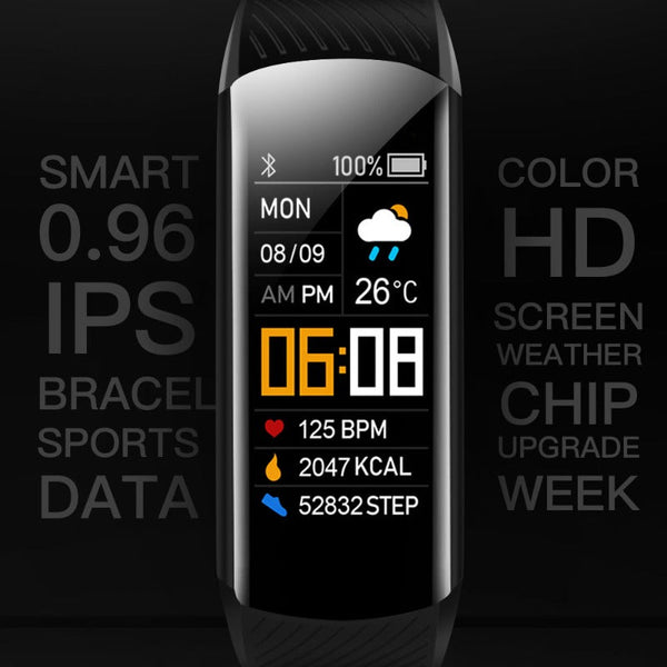 Usb Rechargeable Smart Activity Tracker Watch Heart Rate Monitor Activity Trackers