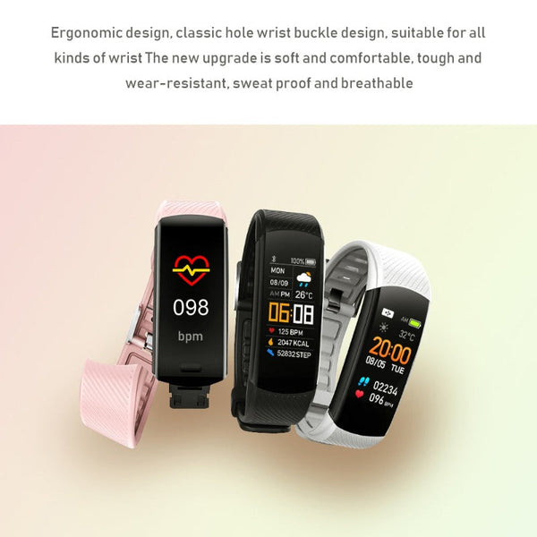 Usb Rechargeable Smart Activity Tracker Watch Heart Rate Monitor