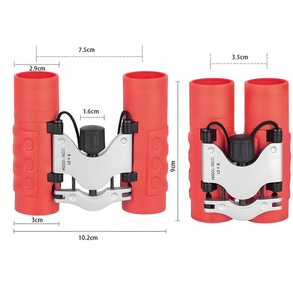 Childrens Mini Optical Binoculars 8X21 High Resolution Binoculars & Monoculars