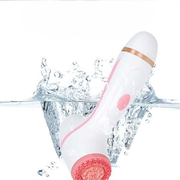 3 In 1 Waterproof Exfoliating Facial Cleansing Brush Facial Cleansing Devices