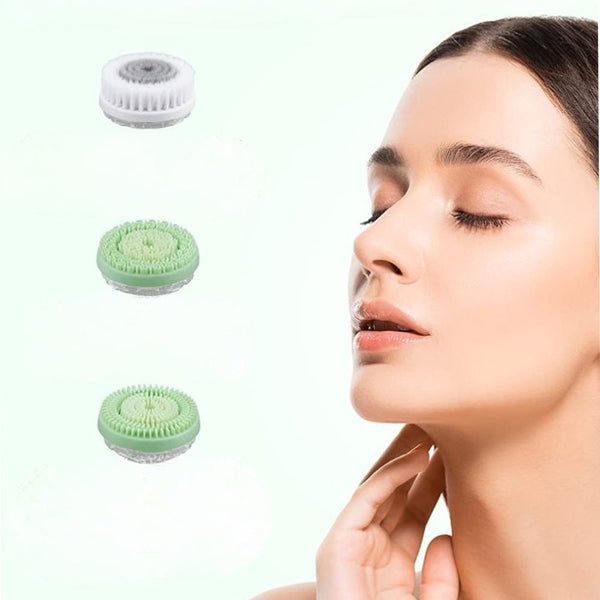 3 In 1 Waterproof Exfoliating Facial Cleansing Brush Facial Cleansing Devices